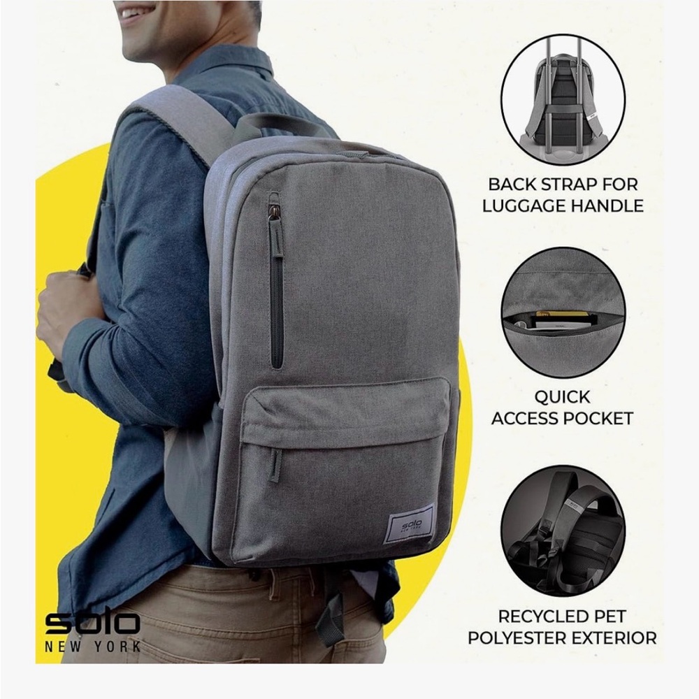 Gray Backpack - image 2